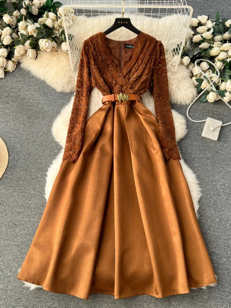 lace dress sale Lilianna Cotton Lace Midi Dress main image 1