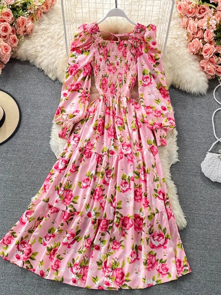 brown sweater dress maxi The Dasha Sweater Dress