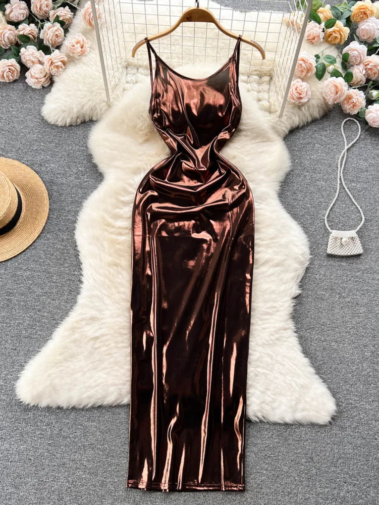 slim fit dress slacks GIA Asymmetrical Sequin Bodycon Mini Dress • Shop American Threads Women's Trendy Online Boutique Pink / S