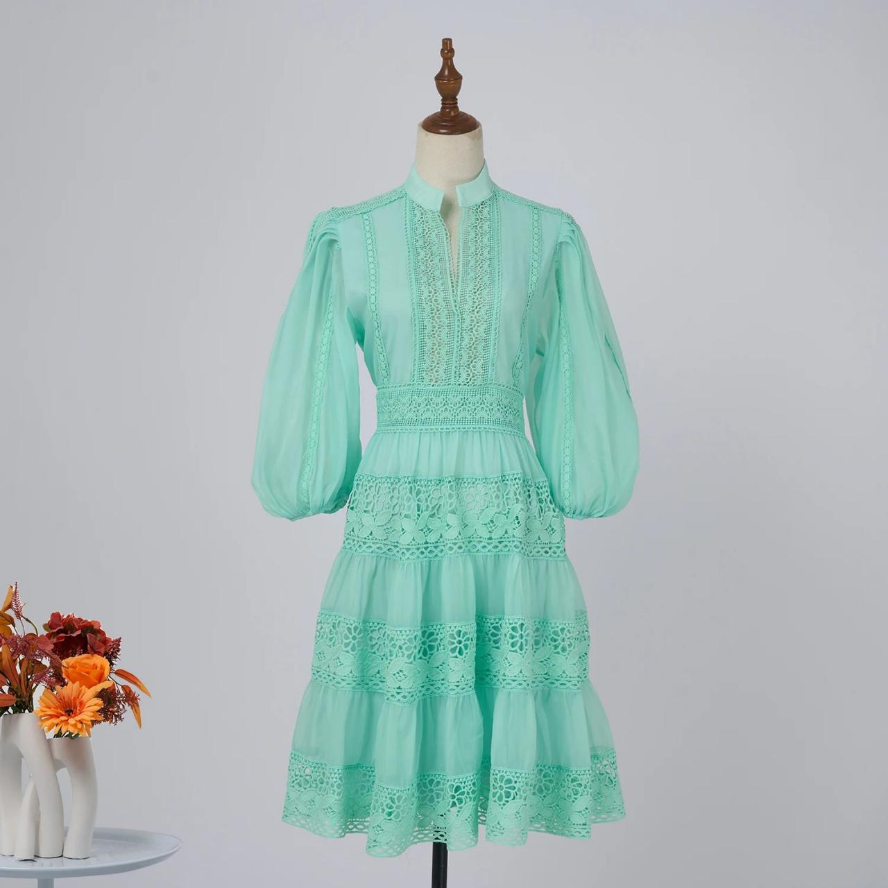 slim fit dress slacks Mint Green Mother of Bride Dresses A Line V Neck 3/4 Illusion Sleeves Appliqued Chiffon Floor Length Mother of The Bride Dresses