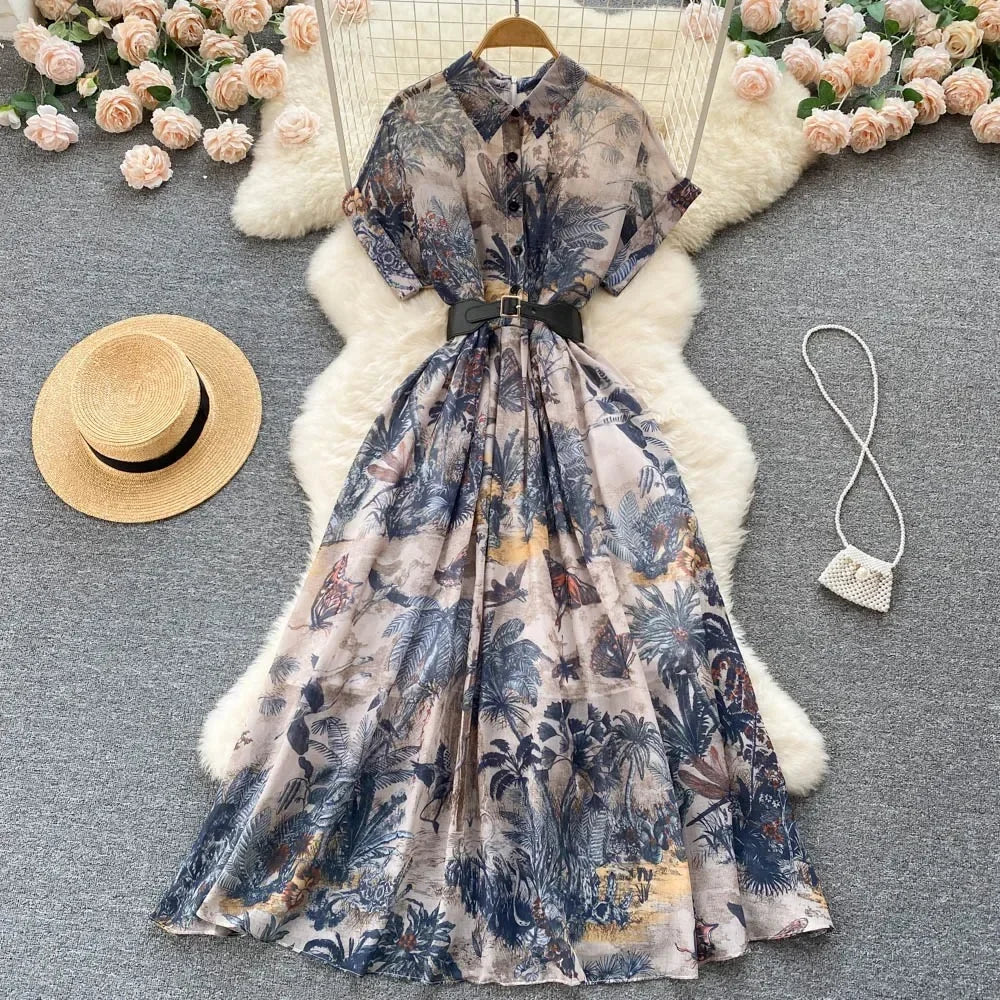 white christmas dresses Charlotte Belted Shirt Dress – SKYE main image 1