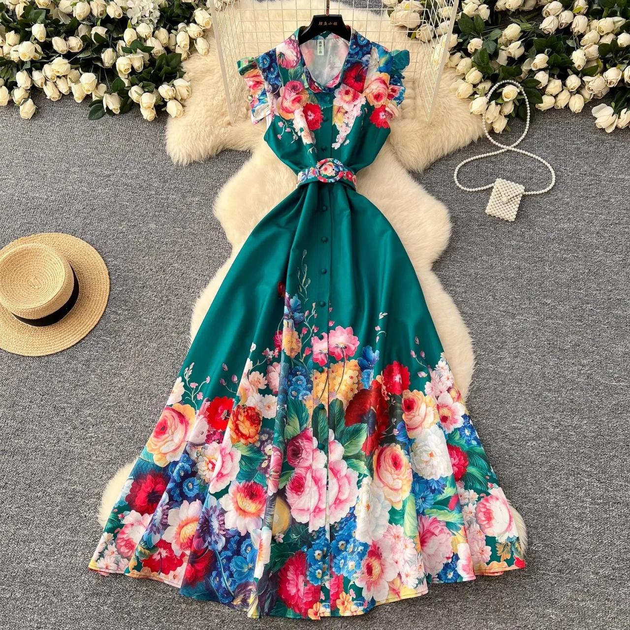 green emerald velvet dress Flowy off shoulder belted maxi dress – KTN Clothing