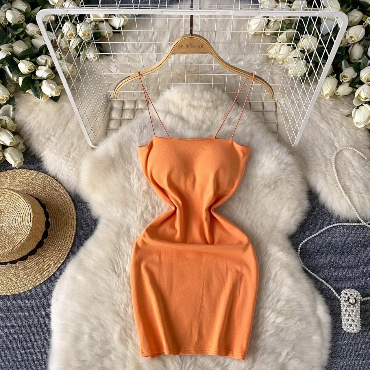 orange mini bodycon dress Women's Burnt Orange Satin One Shoulder Drape Bodycon Dress