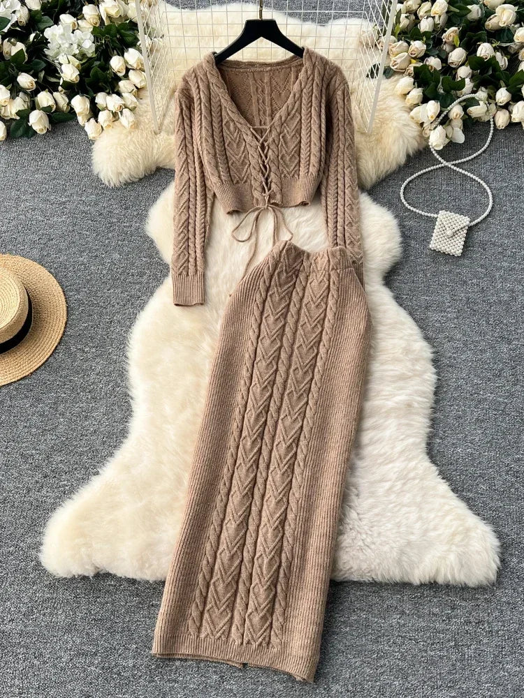 knee length dresses for ladies Taupe Cropped Cardigan XL main image 0