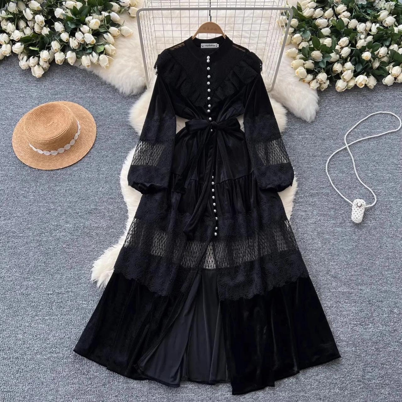 lace back fit and flare dress Betty Lace Fit and Flare Mini Dress • Shop American Threads Dress Shop Crimson / M