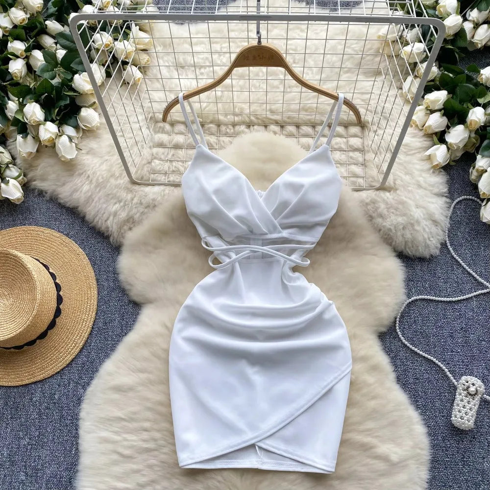 silk mini dress lace Garbo Silky Lace Dress