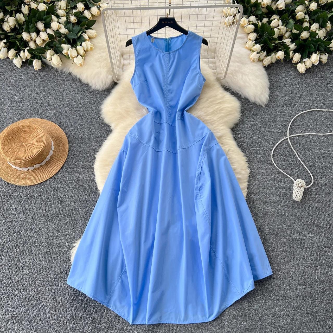 green emerald velvet dress Embellished Tulle Asymmetrical Dress Powder-Blue / FR 50